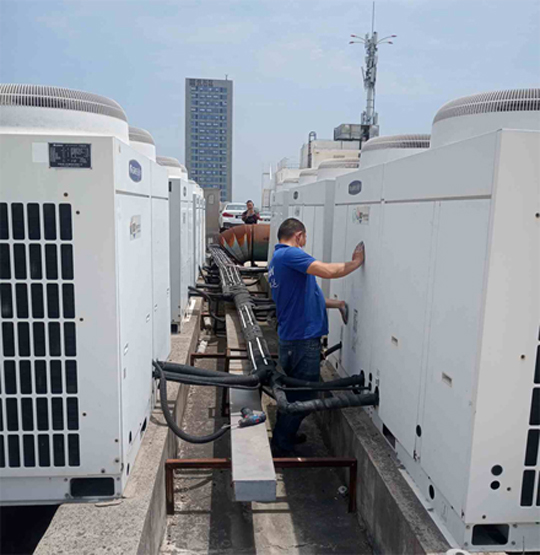 龙岩市中央空调制热和不制冷系统维修方法